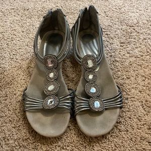 Croft&barrow women size 10 med sandal